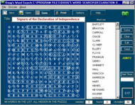 Dougs Word Search screenshot